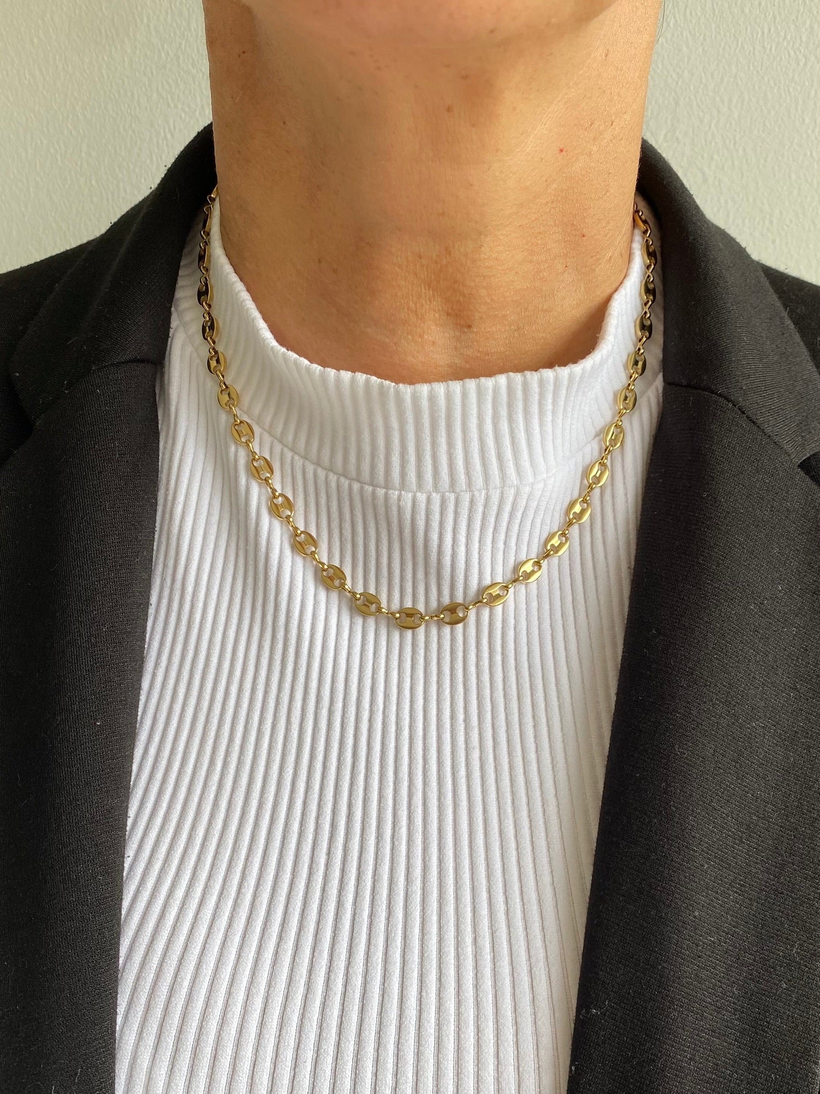 Cadena tejido Gucci para mujer