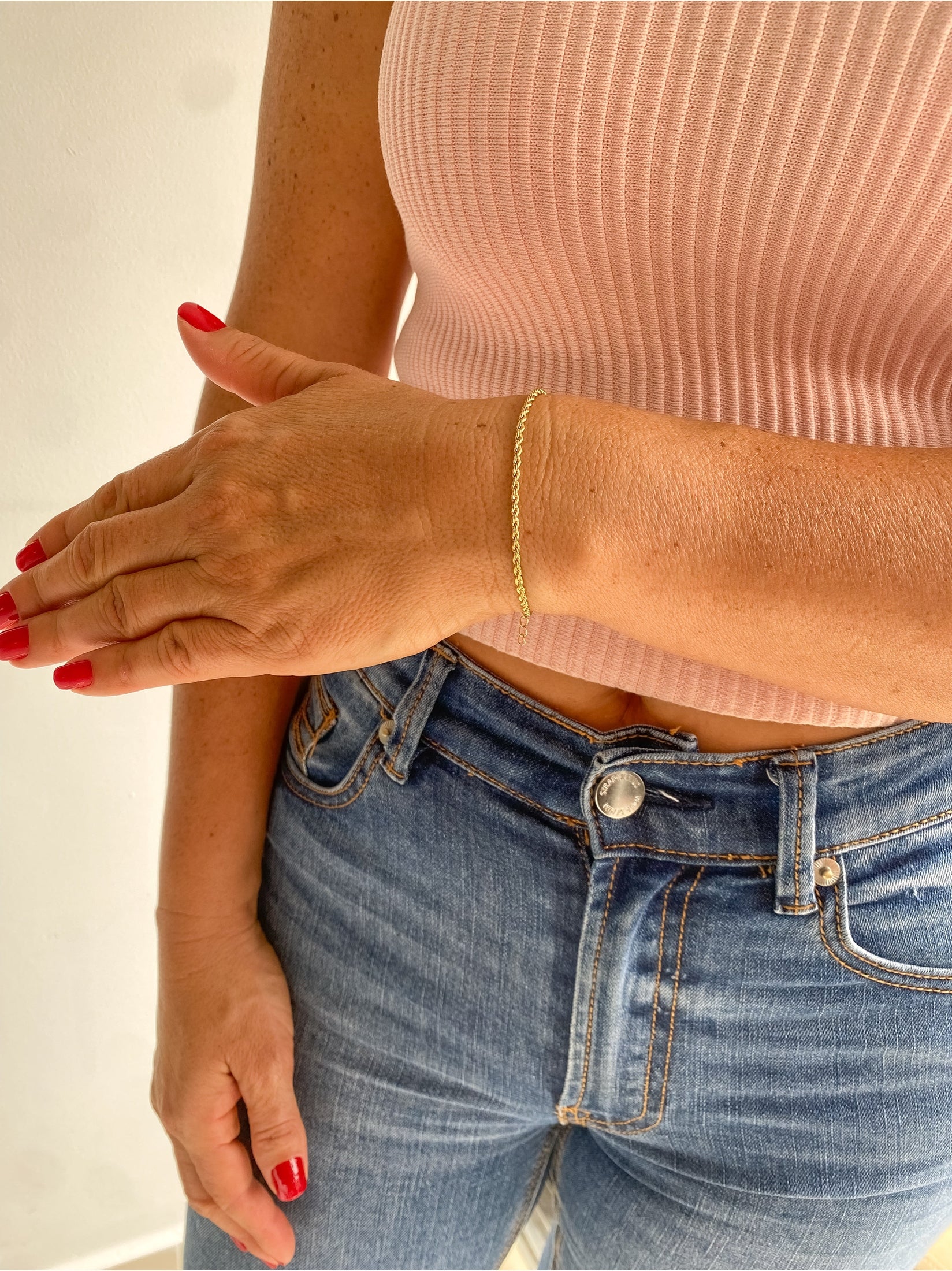 Pulsera tejido Lazo 2 mm