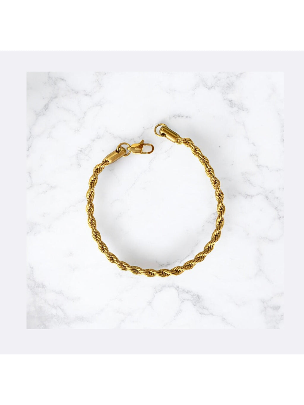 Pulsera tejido lazo 4 mm