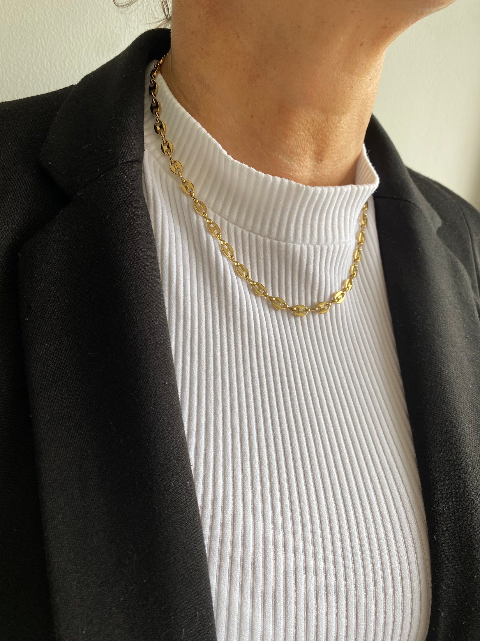 Cadena tejido Gucci para mujer