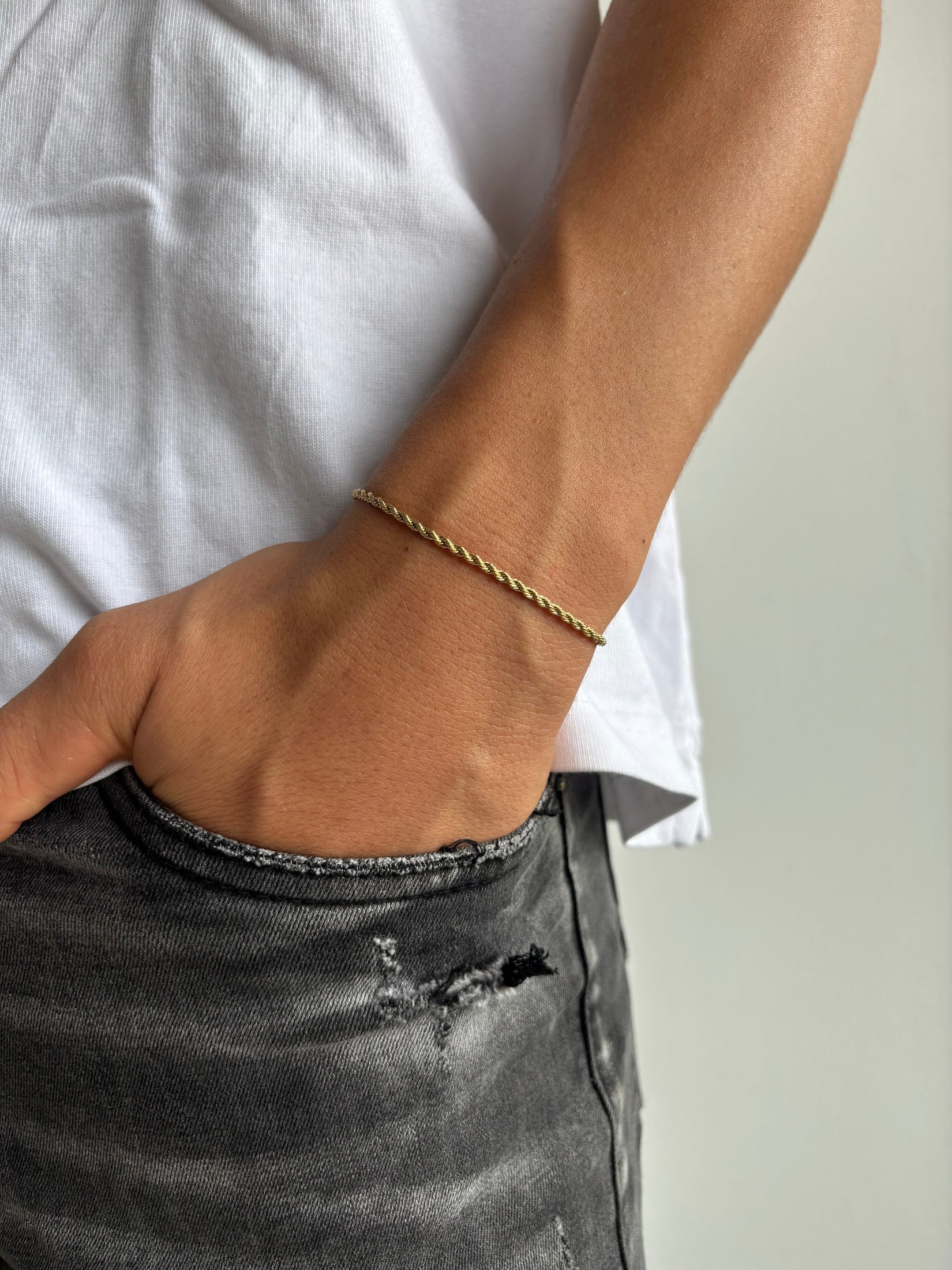Pulsera tejido Lazo 2 mm