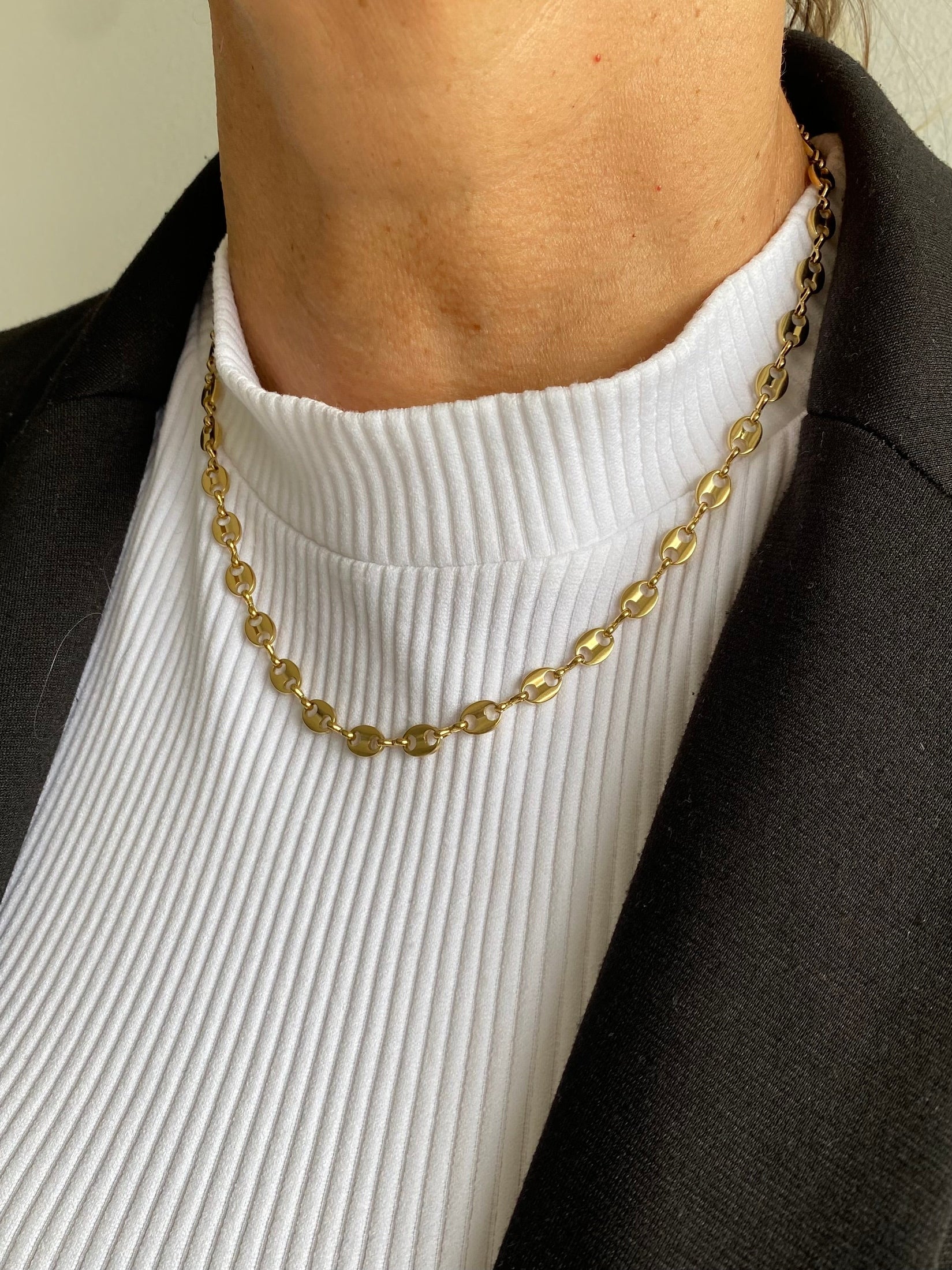 Cadena tejido Gucci para mujer